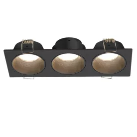 MANTRA ANTILLA TEK SPOT RECESSED Mini GU10 3L BLACK