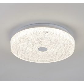   MANTRA FROZEN decorative indoor ceiling light LED DIMABLE BLANCO REDONDO 38CM - CON MANDO