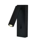MANTRA TARIFA III TEK wall reading lamp 3W 2700K black TYPE-C charger