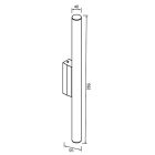 MANTRA ANTIGA TEK WALL LAMP LED IP44 3000K 12W GOLD