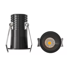 MANTRA CANE TEK SPOT RECESSED LED 7W 3000K BLACK