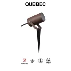 MANTRA QUEBEC outdoor SPIKE OUTDOOR IP65 GU10 DARK GREY