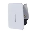 MANTRA SOTAVENTO TEK WALL LIGHT LED 3W 3000K IP42 SQ. WHITE
