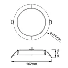 MANTRA EILAT TEK SPOT RECESSED LED CCT 9W WHITE