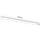 MANTRA MAGNETO TEK SURFACE RAIL 2 M WHITE