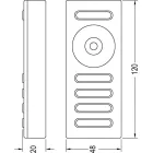 MANTRA TIRAS LED STRIPS TEK RF REMOTE CONTROL   