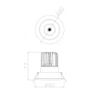 MANTRA FORMENTERA TEK Spot recessed LED 