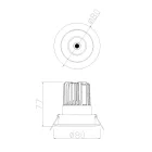 MANTRA FORMENTERA TEK Spot recessed LED 