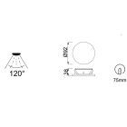 MANTRA METACRILATO TEK recessed LED  IP54