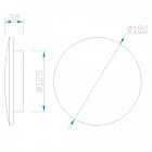 MANTRA BORA BORA TEK wall lamp LED 