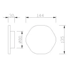  MANTRA-C0105 TEK wall lamp LED