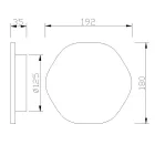  MANTRA-C0106 TEK LED wall lamp