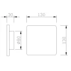  MANTRA-C0113 TEK Wall lamp LED