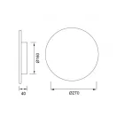 MANTRA BORA BORA TEK ceiling/wall lamp LED 