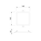 MANTRA SAONA EMPOTRABLE TEK Recessed LED downlight 