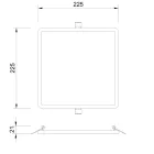 MANTRA SAONA EMPOTRABLE TEK Recessed LED downlight 