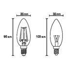 MANTRA BOMBILLAS LED**** LED bulbs E14 4W 2700K 470lm