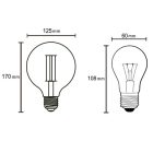 MANTRA BOMBILLAS LED**** LED bulbs E27 8W 2200K 800lm G125