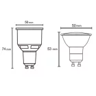MANTRA BOMBILLAS LED**** LED bulbs GU10 9W 3000K 800lm