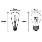 MANTRA BOMBILLAS LED**** LED bulbs E27 6.5 W 2200 K 650 lm ST64