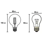 MANTRA BOMBILLAS LED**** LED bulbs E27 6.5W 2200K 650lm G95