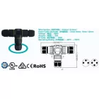 MANTRA-TU0663 OUTDOOR PARTS Exterior CONNECTION IP68 3 POLE T-SPLITTER