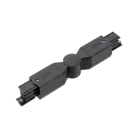 MANTRA CARRILES T TEK adjustable corner connector, black