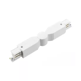 MANTRA CARRILES T TEK adjustable corner connector white