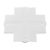 MANTRA CARRILES T TEK COVER PLATE WHITE FOR  XTS343/XTS353