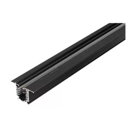 MANTRA CARRILES T TEK RAIL LINE TRIPH.RECESSED 2M BLACK