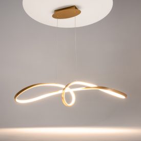Maytoni Modern Curve Pendant lamp MOD156PL-L52G4K
