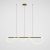 Maytoni Modern Tau Pendant lamp MOD166PL-L30G3K