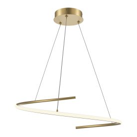 Maytoni Modern Curve Pendant lamp MOD242PL-L33BSK