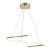 Maytoni Modern Curve Pendant lamp MOD242PL-L33BSK