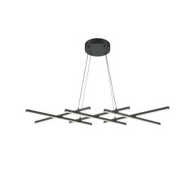 Maytoni Modern Halo Pendant lamp MOD244PL-L50BK