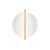 Maytoni Modern Mira Wall lamp MOD279WL-L14G3K