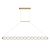 Maytoni Modern Amulet Pendant lamp MOD555PL-L18G3K