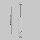 Technical Pendant Lipari Pendant lamp P044PL-01-30GU10-B