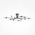 Maytoni Loft Gilbert Ceiling lamp T532CL-12B