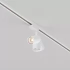 Technical Single phase track system UNITY Vuoro Track Lighting TR003-1-6W3K-S-W