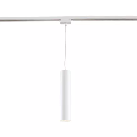 Technical Single phase track system UNITY Track lamps Track Lighting TR008-1-GU10-W
