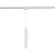 Technical Single phase track system UNITY Track lamps Track Lighting TR008-1-GU10-W