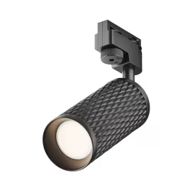   Technical Single phase track system UNITY Focus Design Track Lighting TR011-1-GU10-B