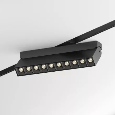Technical Magnetic track system S35 Points Rot Track Lighting TR015-2-20W3K-B