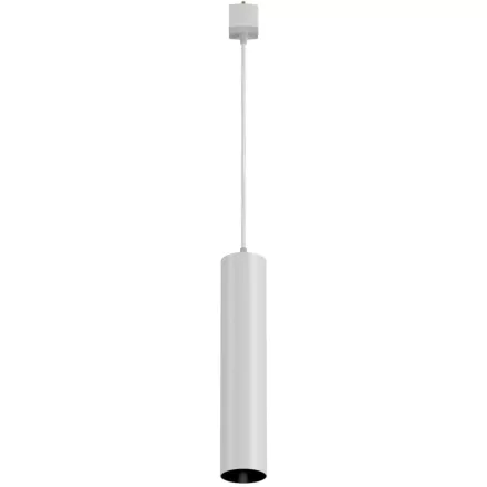 Technical Single phase track system UNITY Focus Track pendant lamp TR025-1-GU10-W