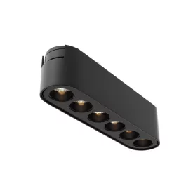   Technical Magnetic track system Radity Points Track Lighting TR082-1-6W3K-M-B