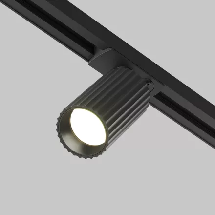 Maytoni design lámpa Calipso sírendszer lámpafej, UNITY család, TR218-1-GU10-BK fekete Ø86cm