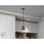 I3 - ERIKA - LAMP 1L. BLACK-COPPER