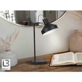 I3 - IRIAS - TABLE LAMP 1L.  BLACK-COPPE