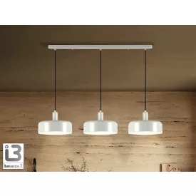 I3 - ALESSIA - LAMP 3L MATT PEARL